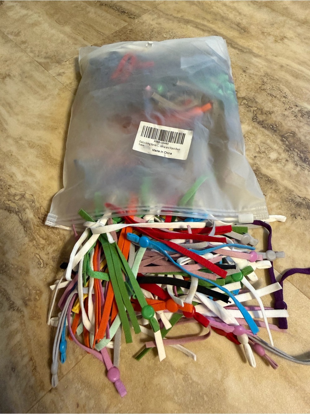 Assorted Multi-Color Mask Extender adjustable Straps